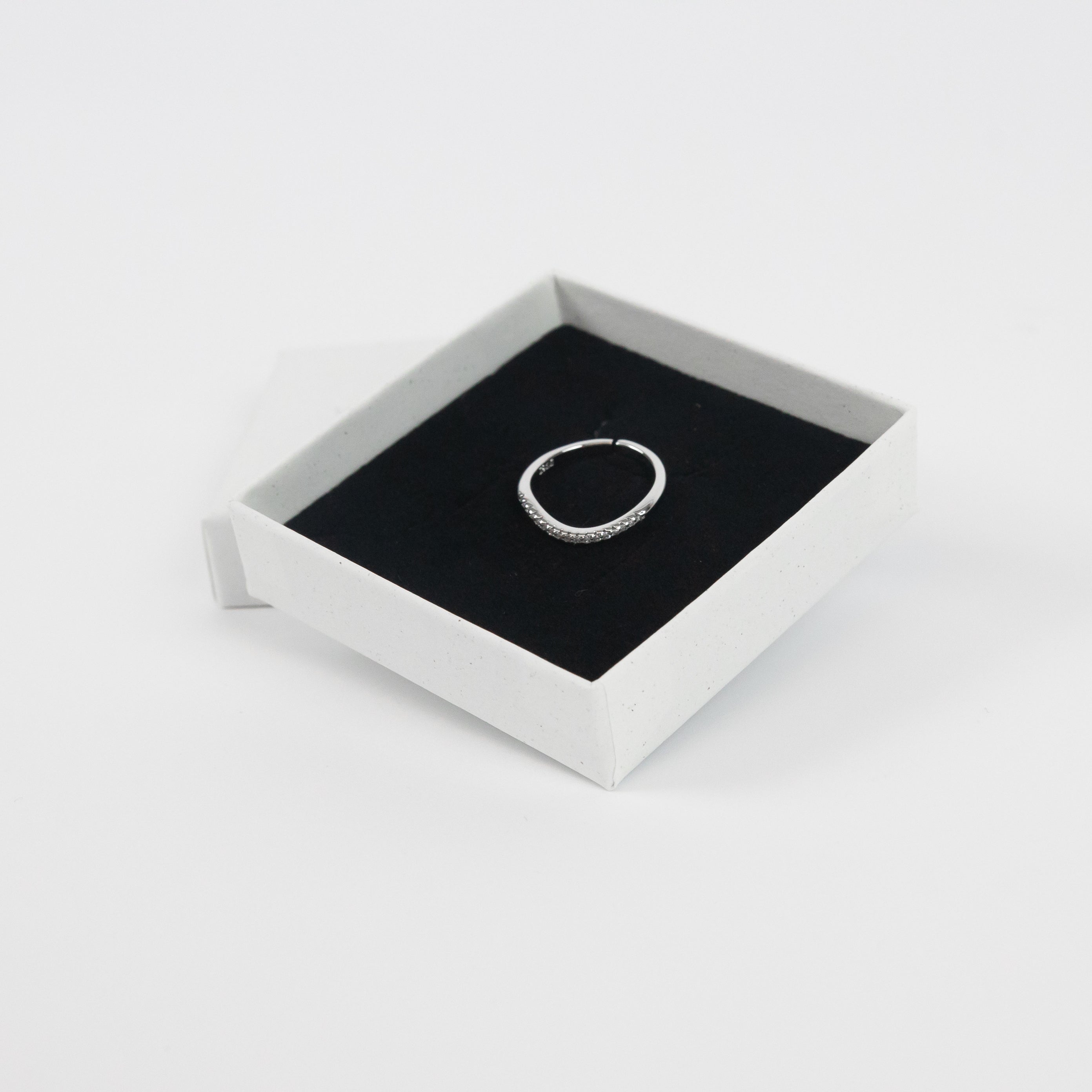 Cubic Zirconia Ring - Silver