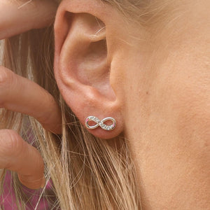 Infinity Stud Earrings