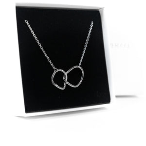 Silver Interlocking Necklace